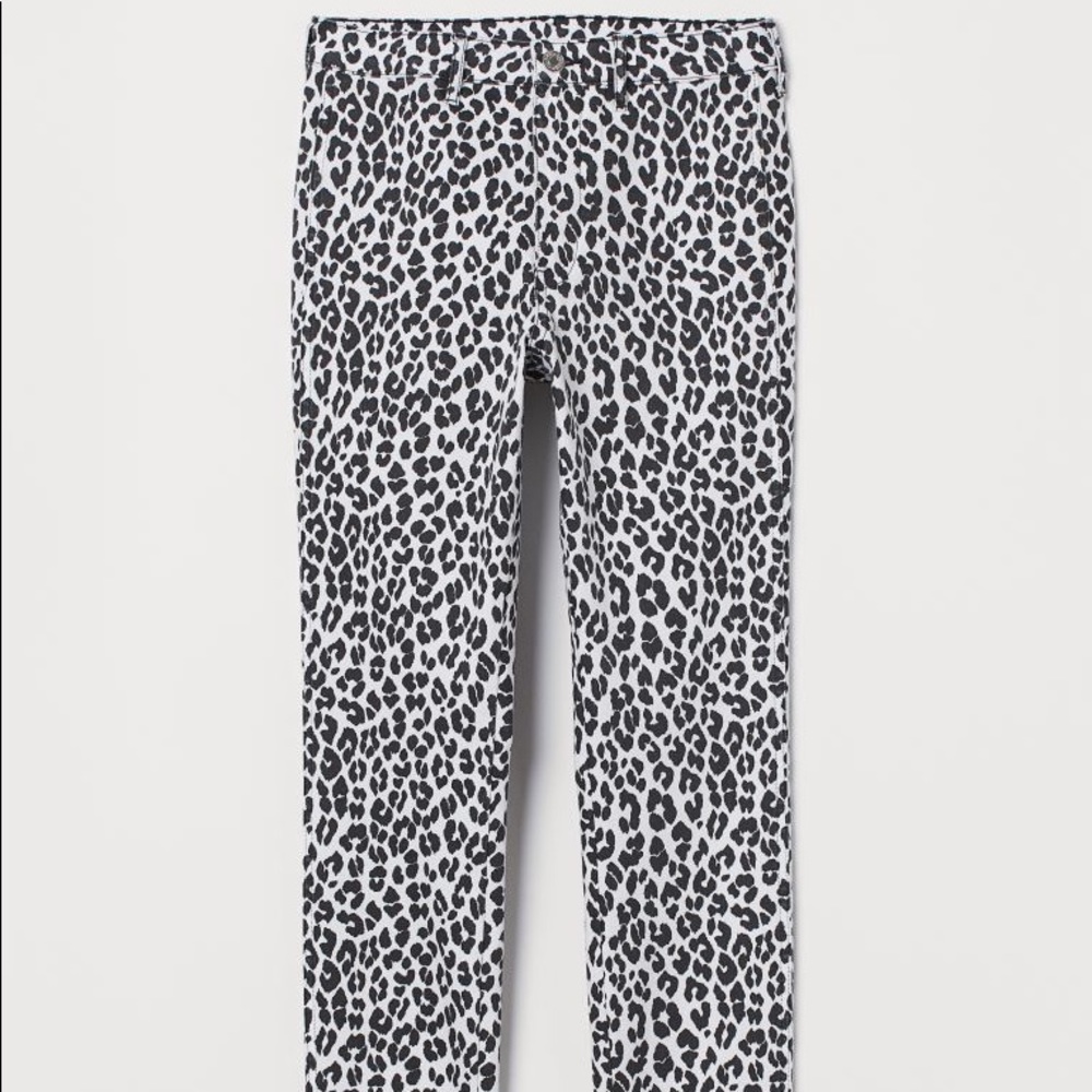 H&M Cheetah print pants
